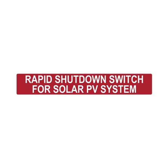 596-00887 RAPID SHUTDWN SWITC 2017 50/RL