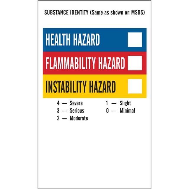 121164 VINYL,5X3,HMIG WRITE-ON LABEL,50