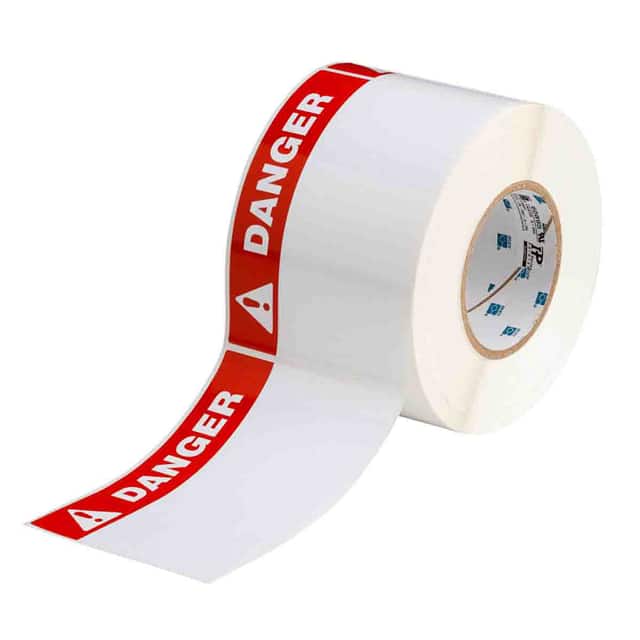 THTEL-25-483-.5-DA LABEL, 4 IN H X 6 IN W
