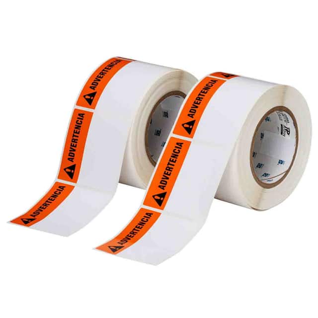 THTEL-184-483-1-AV LABEL, 3 IN H X 3 IN W