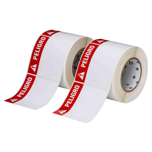 THTEL-161-483-1-PE LABEL, 4 IN H X 4 IN W