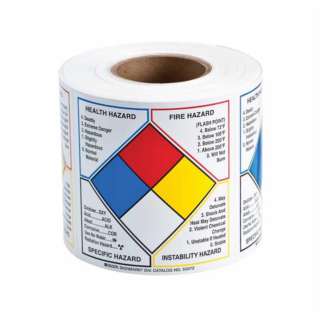 53072 B946,6X6,RTK NFPA LABELS, 500/RO