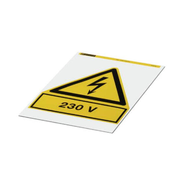 0830440 LABEL ELECTRL WARN 7.87"X7.87"