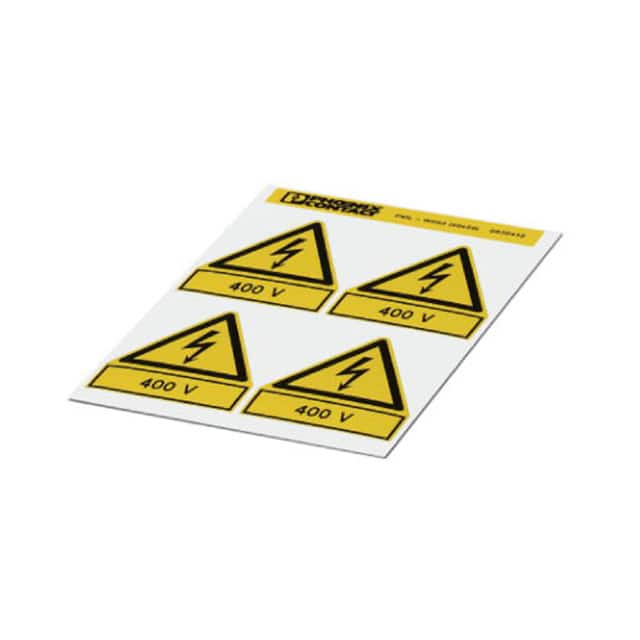 0830442 LABEL ELECTRL WARN 1.97"X1.97"