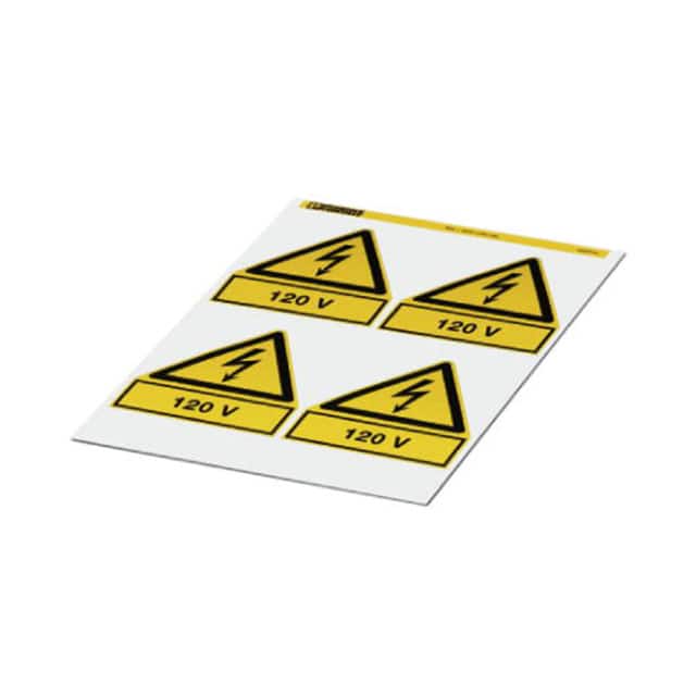 0830446 LABEL ELECTRL WARN 3.94"X3.94"