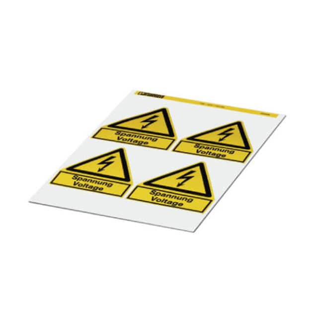 0830456 LABEL ELECTRL WARN 3.94"X3.94"
