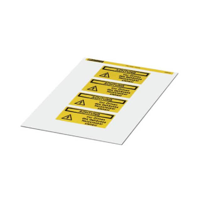 0830467 LABEL ELECTRL WARN 4.13"X2.05"