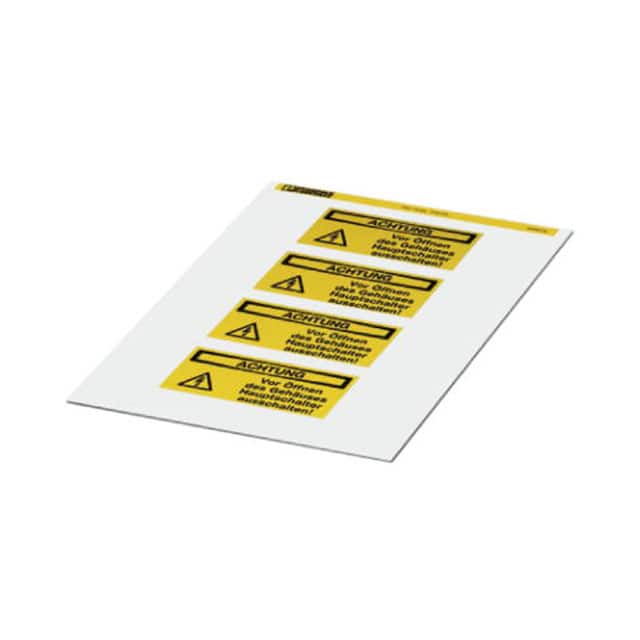 0830475 LABEL ELECTRL WARN 4.13"X2.05"