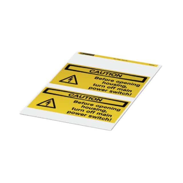 0830479 LABEL ELECTRL WARN 4.13"X2.05"