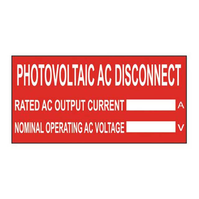 C400X200SP1-AD LABEL ID/RATINGS 4"X2" 50PC