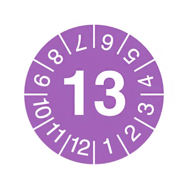 PEIP-A-13Y LABEL INVNTRY CNTRL 0.59" DIA