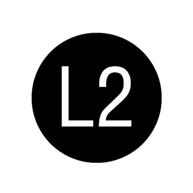 PESS-B-L2 LABEL ID RATING 0.63"DIA WHT/BLK