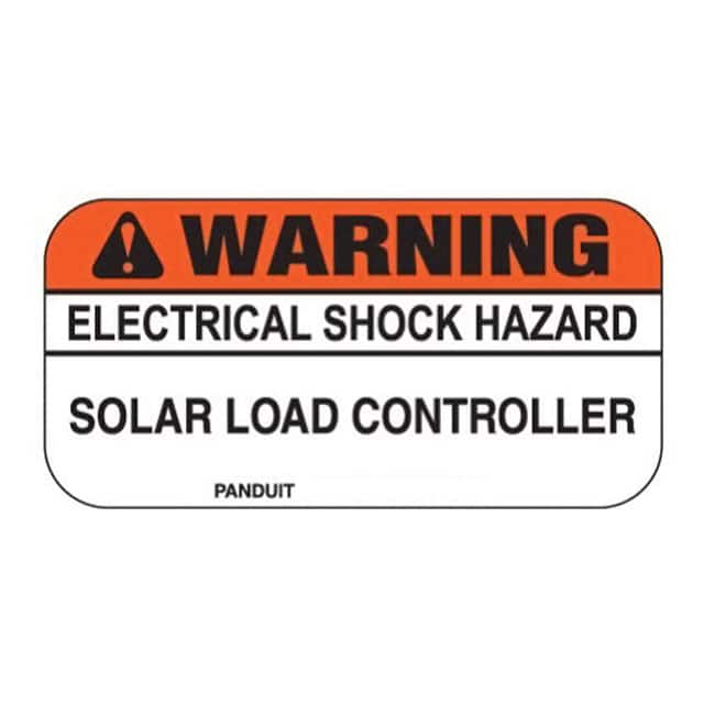 PPS0103WSL1-W10 LABEL ELECTRL WARN 3"X1.5" 50PC