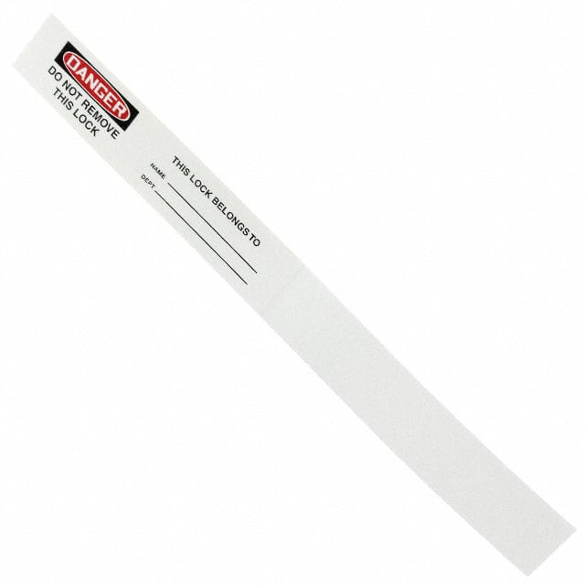 PSL-1028 LABEL ELEC WARN 9"X0.88" 50/PK
