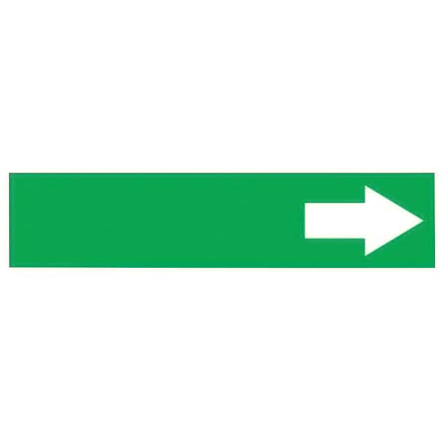 PPMA1667A SS PIPE MRKR,SHORT ARROW, GN,EA