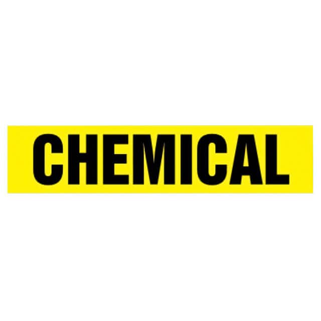 PPMS1093B LABEL 9"X8" BLACK/YELLOW