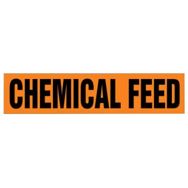 PPMS1095A ST PIPE MRKR, CHEMICAL FEED, OR,