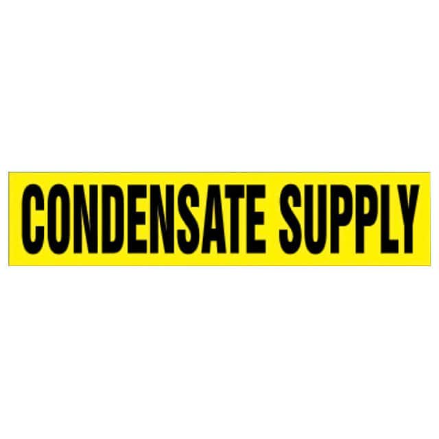 PPMS1139B LABEL 9"X8" BLACK/YELLOW
