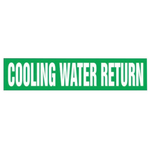 PPMS1149A ST PIPE MRKR, COOLING WATER RETU