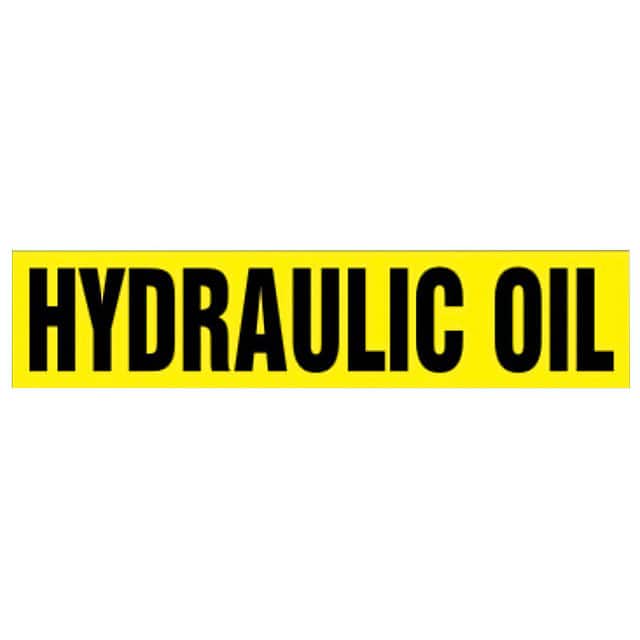 PPMS1343C ST PIPE MRKR, HYDRAULIC OIL, YL,