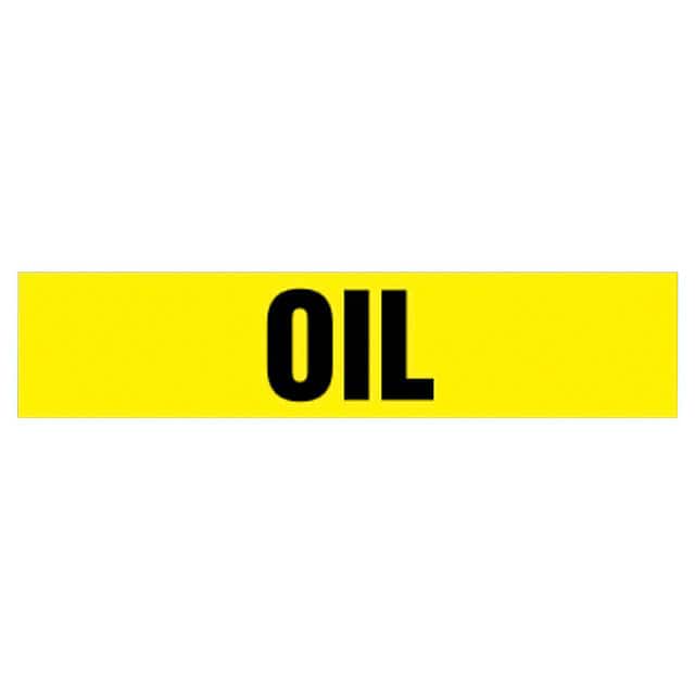PPMS1443B LABEL 9"X8" BLACK/YELLOW
