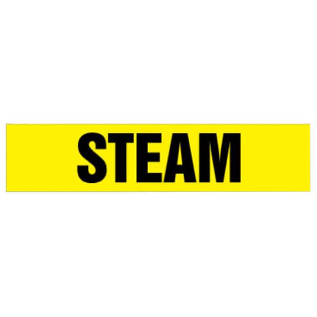 PPMS1567A ST PIPE MRKR, STEAM, YL, A,EA