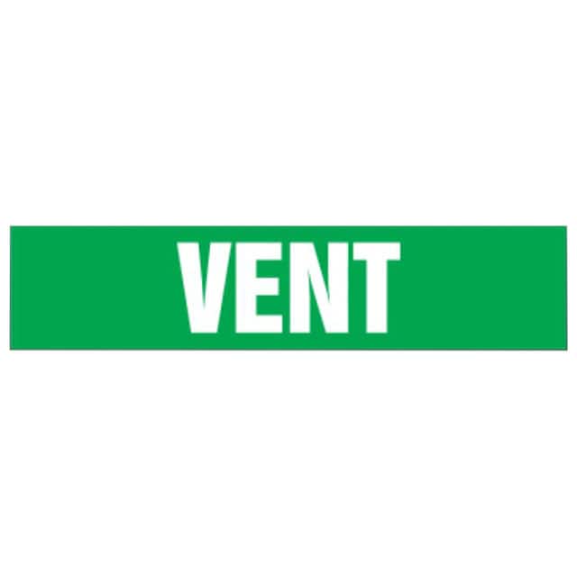 PPMS1623A ST PIPE MRKR, VENT, GN, A,EA
