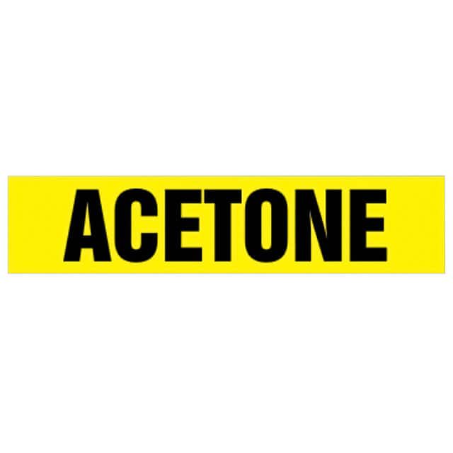 PPMS1001A ST PIPE MRKR, ACETONE, YL, A,EA
