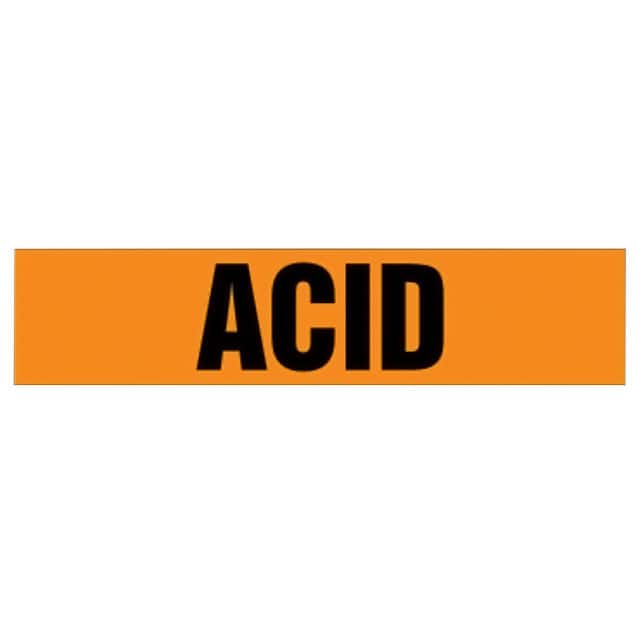 PPMS1007A ST PIPE MRKR, ACID, OR, A,EA