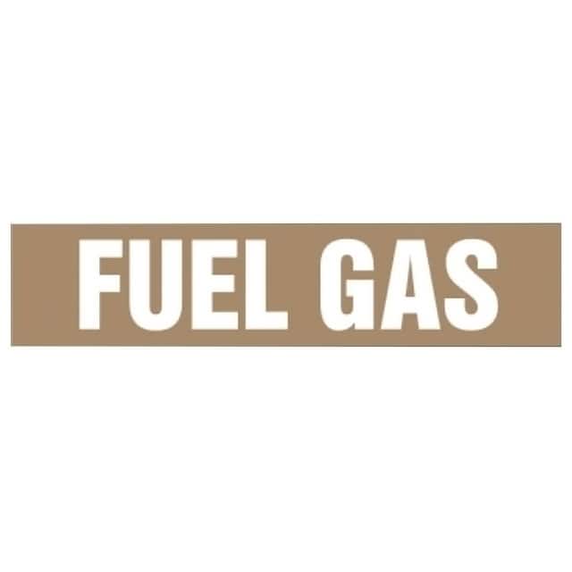 PPMS1235A ST PIPE MRKR, FUEL GAS BN, A,EA