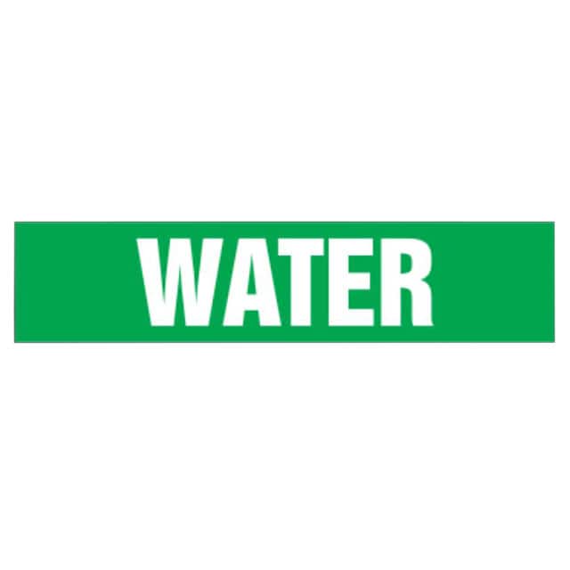 PPMS1635B LABEL 9"X8" WHITE/GREEN