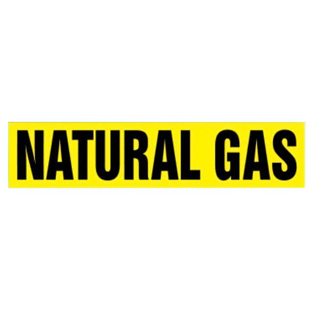 PPMR0015B PIPE MRKR NATURAL GAS,8"X30FT,RL
