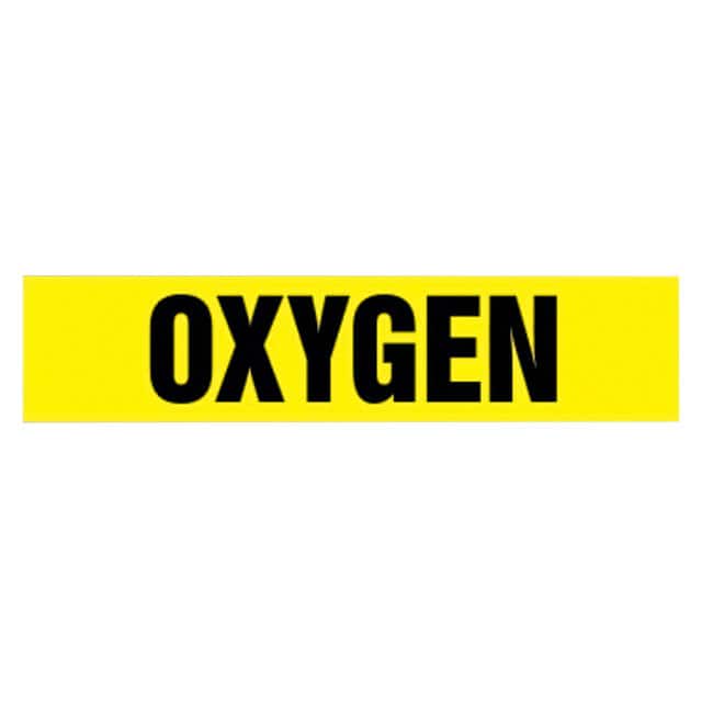 PPMR0017B ROLL FRM PIPE MRKR OXYGEN,30FT,R