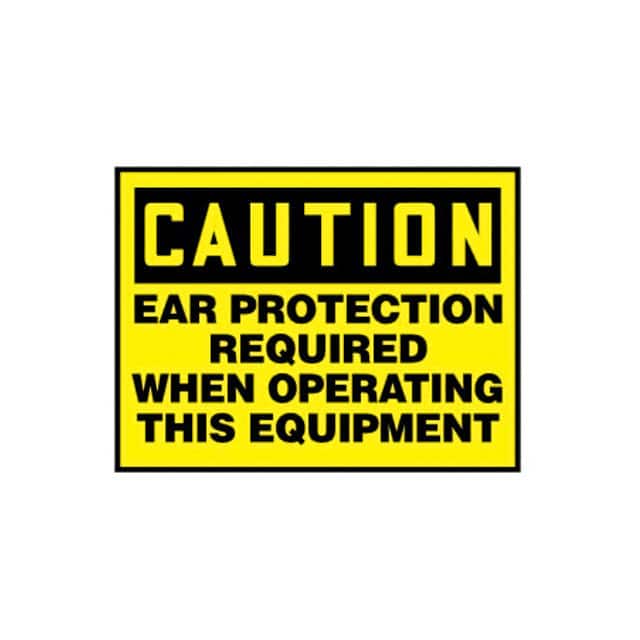 PLVS0305C3618 LABEL ELECTRL WARN 5"X3.5" BK/YL