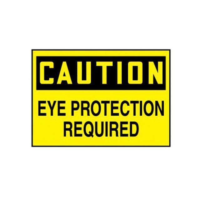 PLVS0305C3623 LABEL ELECTRL WARN 5"X3.5" BK/YL