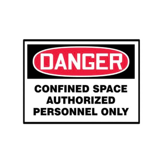 PLVS0305D3251 LABEL ELECTL WRN 5"X3.5" RD/BK/W