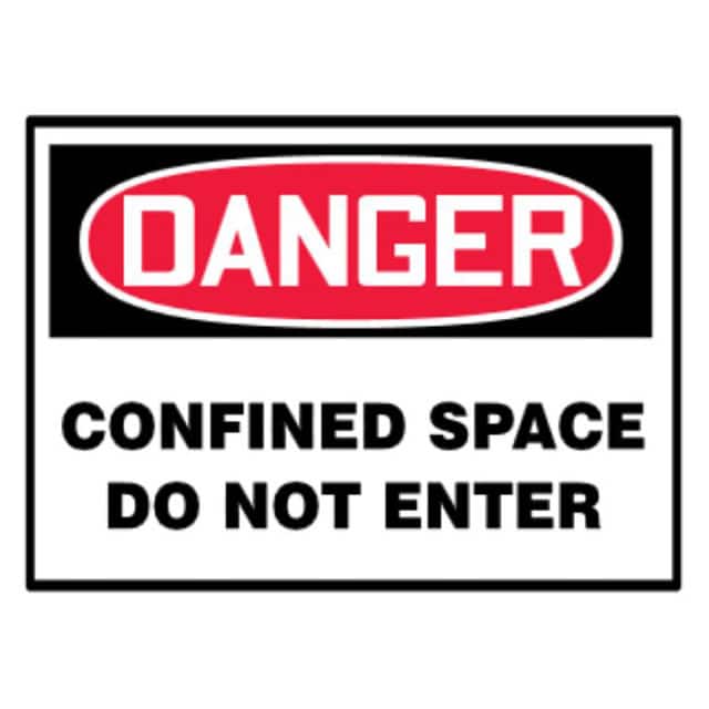 PVS0305D3253 LABEL 5"X3.5" RED/BLACK/WHT 5/PK