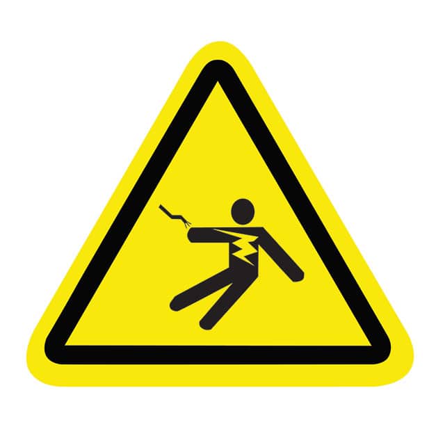 SAFLBL-2.25TRI-084-25/PK SAFETY LABEL - GENERAL DANGER -
