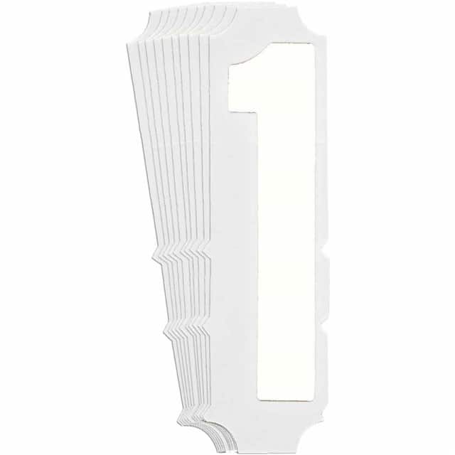 5130-1 B933 5130-1 WHT 3" GOTH QA 10-PK
