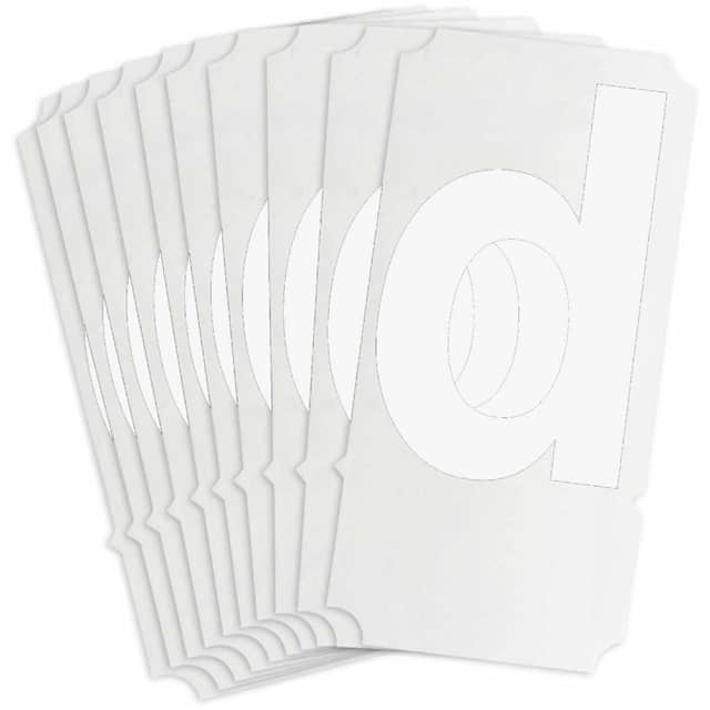 8320-D B933 8320-D WHT 3" HELV QA 10-PK