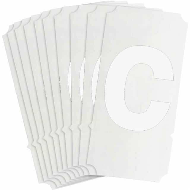8325-C B933 8325-C WHT 4" HELV QA 10-PK