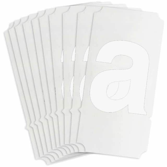 8320-A B933 8320-A WHT 3" HELV QA 10-PK