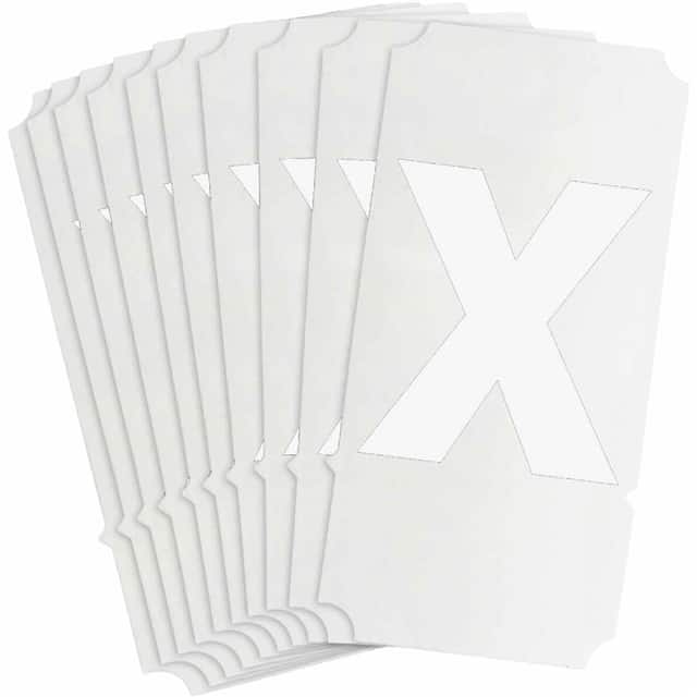 8320-X B933 8320-X WHT 3" HELV QA 10-PK