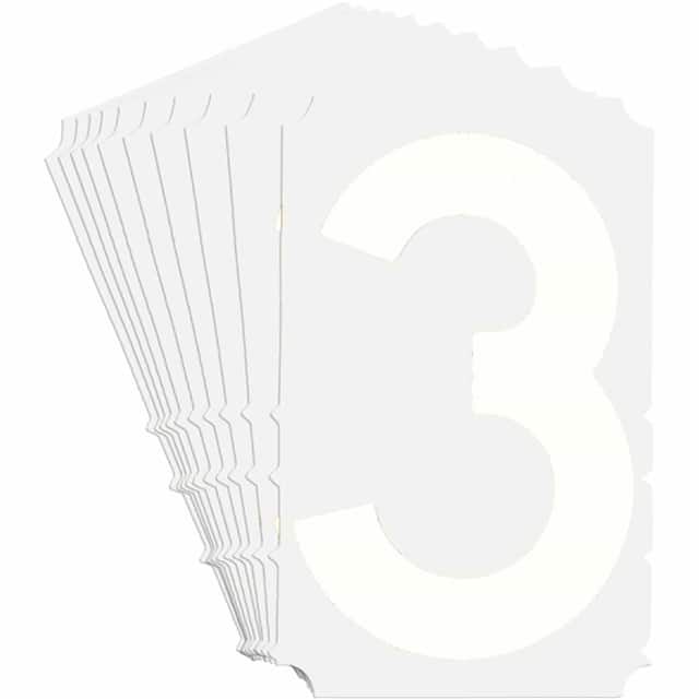 5130-3 B933 5130-3 WHT 3" GOTH QA 10-PK