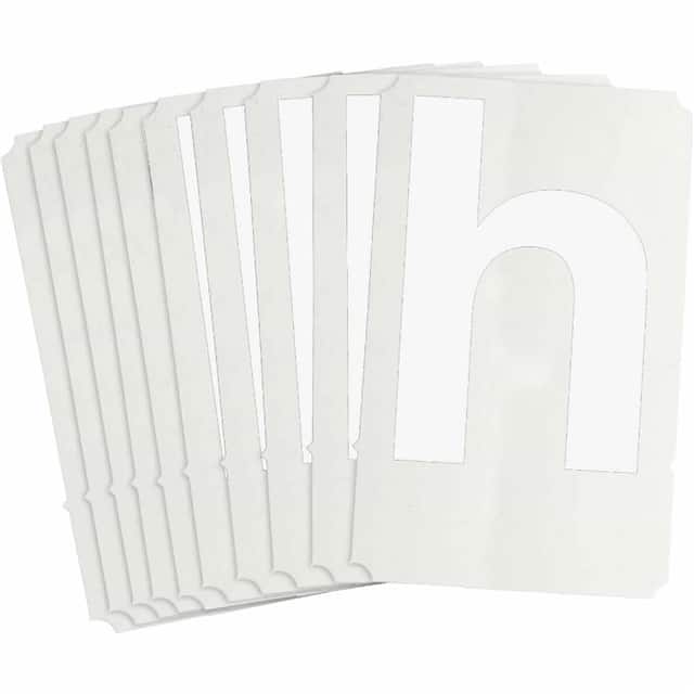 8335-H B933 8335-H WHT 6" HELV QA 10-PK