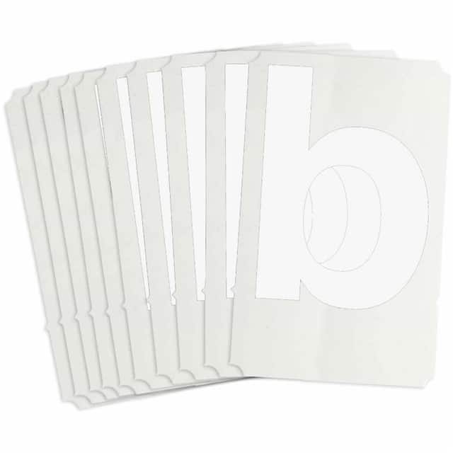 8335-B B933 8335-B WHT 6" HELV QA 10-PK