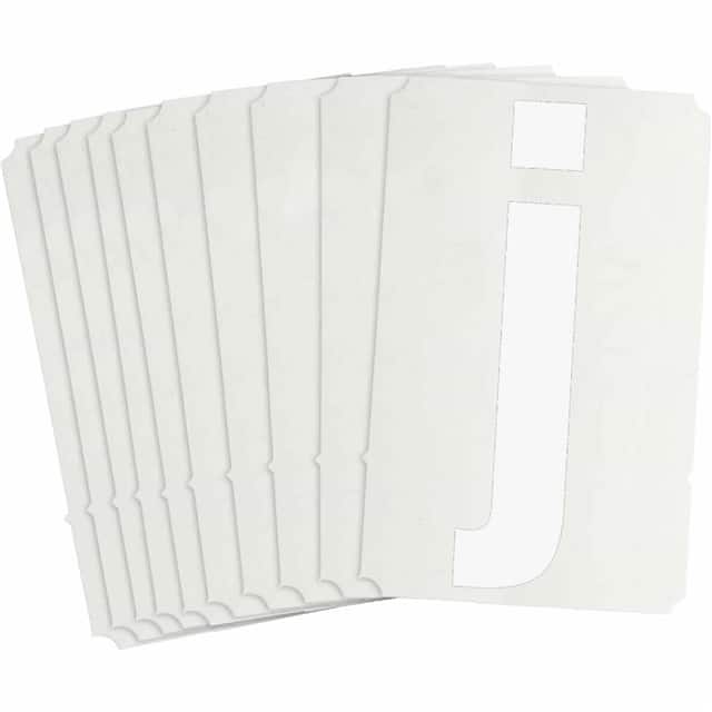 8335-J B933 8335-J WHT 6" HELV QA 10-PK