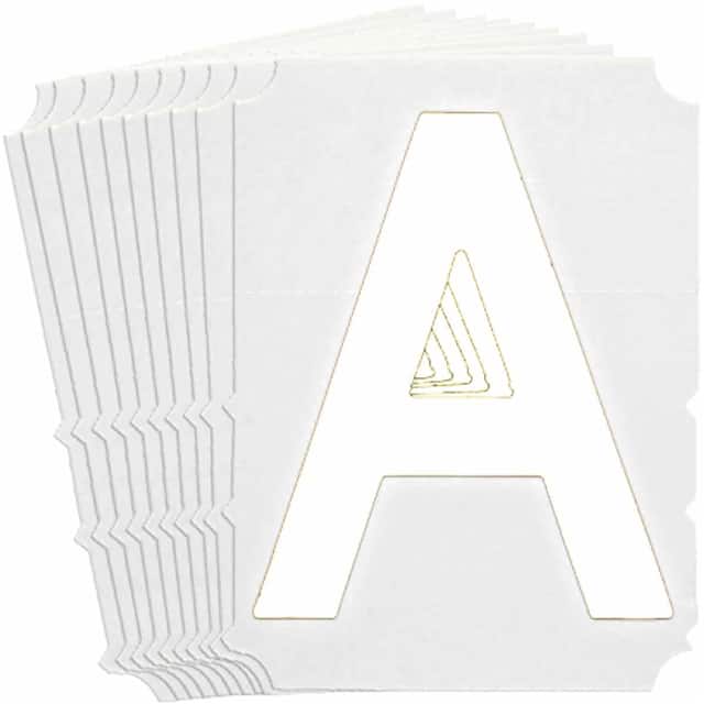 5130-A B933 5130-A WHT 3" GOTH QA 10-PK