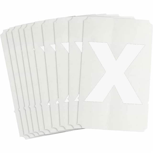 8335-X B933 8335-X WHT 6" HELV QA 10-PK