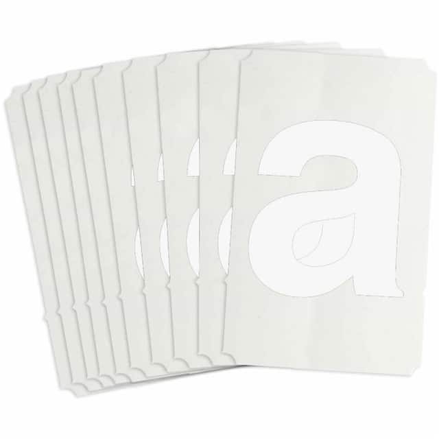 8335-A B933 8335-A WHT 6" HELV QA 10-PK
